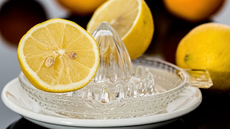 Lemon juice, anyone?