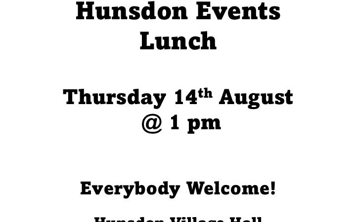 Community Lunch