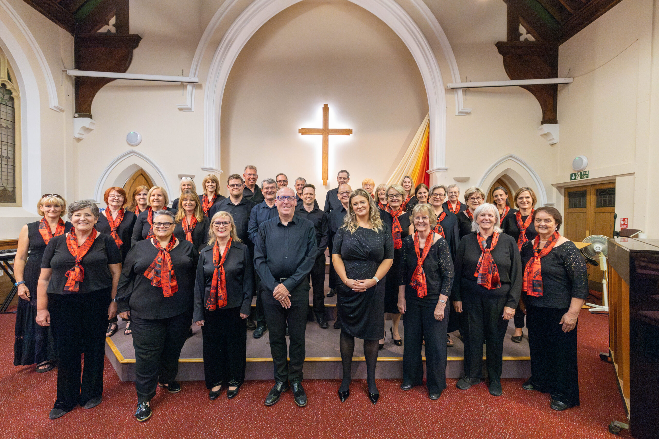 The Harmonaires Choir.