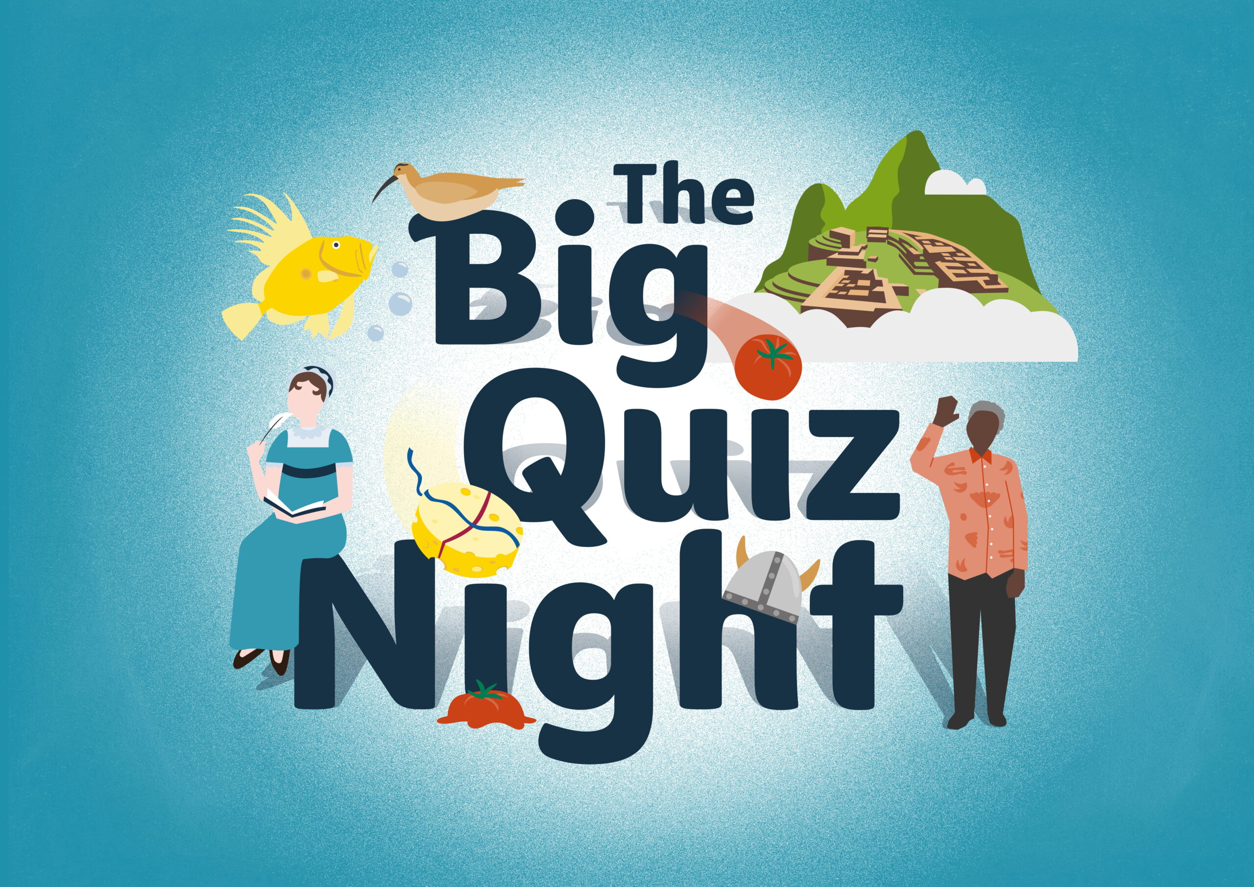 The Big Quiz Night Poster Design.