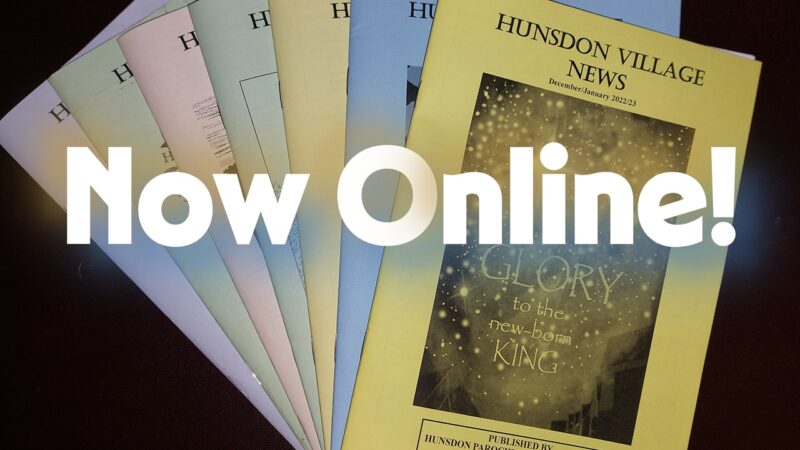 The Hunsdon Village News is also online