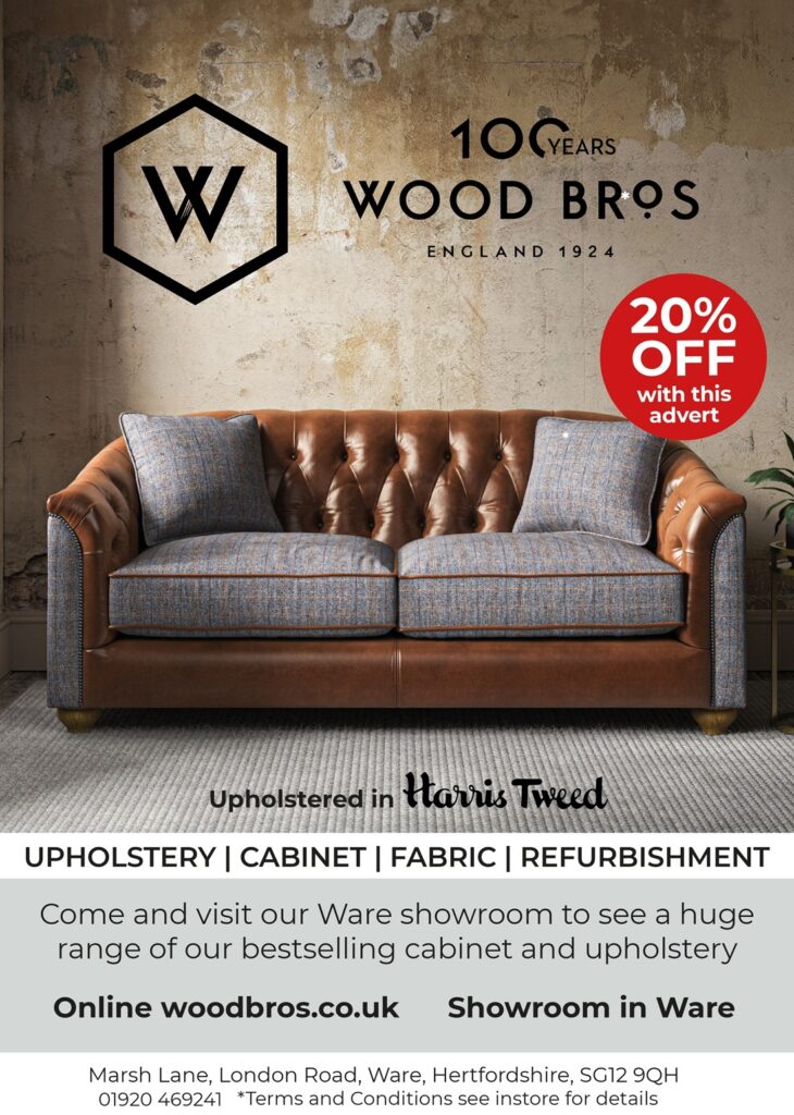 Wood Bros Showroom Advert